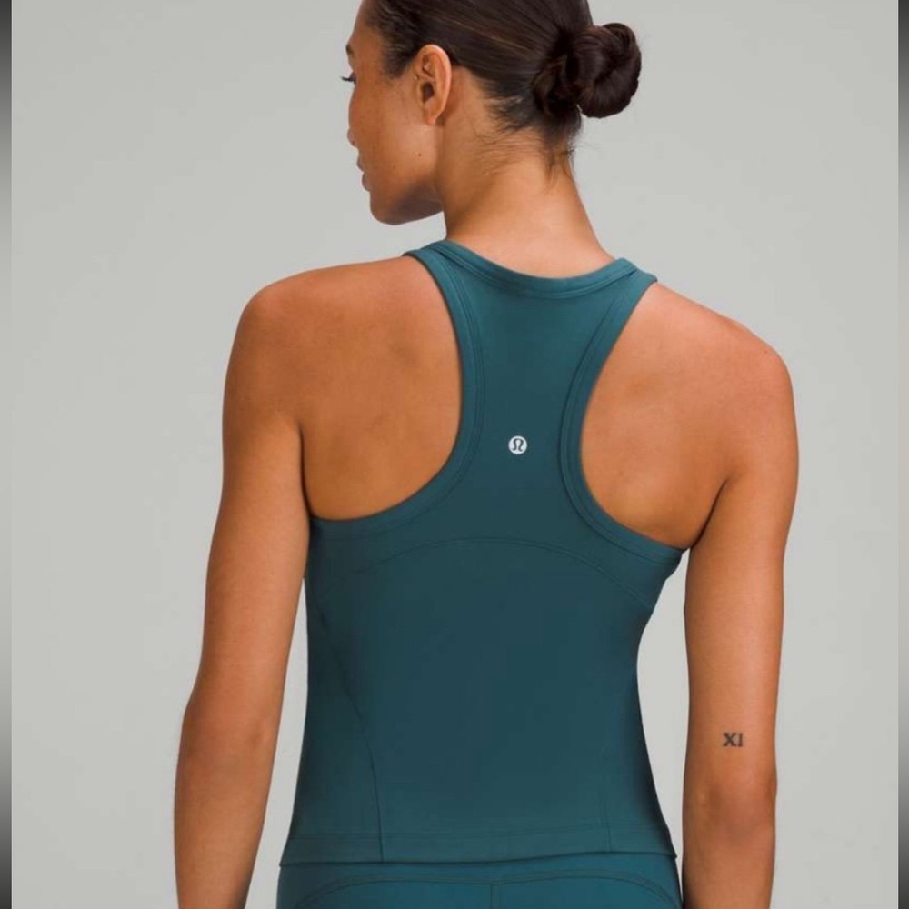 lululemon athletica Teal Racerback Tank Top